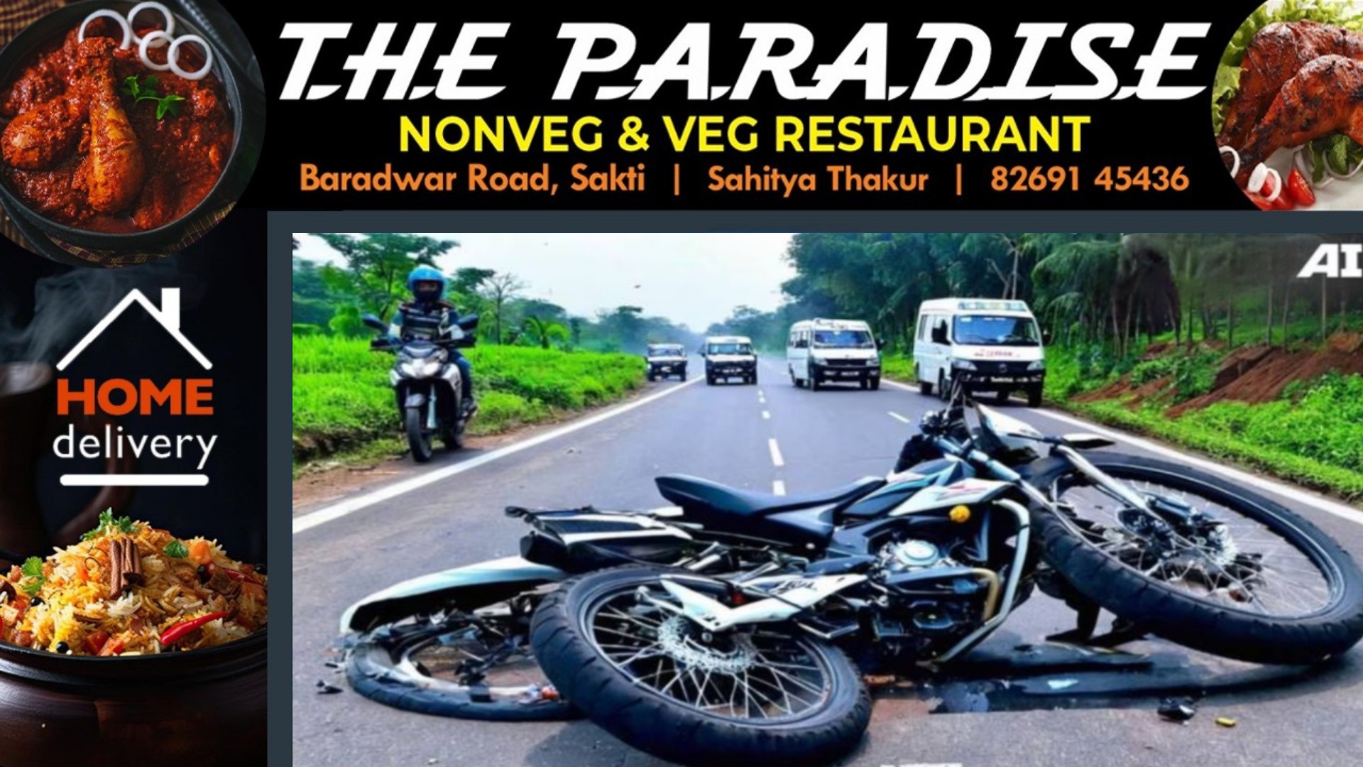 छत्तीसगढ़ - दर्दनाक सड़क हादसे में पति और पत्नी सहित 06 लोगो की मौत , पुलिस जांच में जुटी