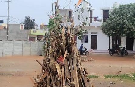 सक्ती - देवांगन विकास एवं सेवा समिति द्वारा होलिका दहन का आयोजन , राजा धर्मेंद्र सिंह होंगे मुख्य अतिथि