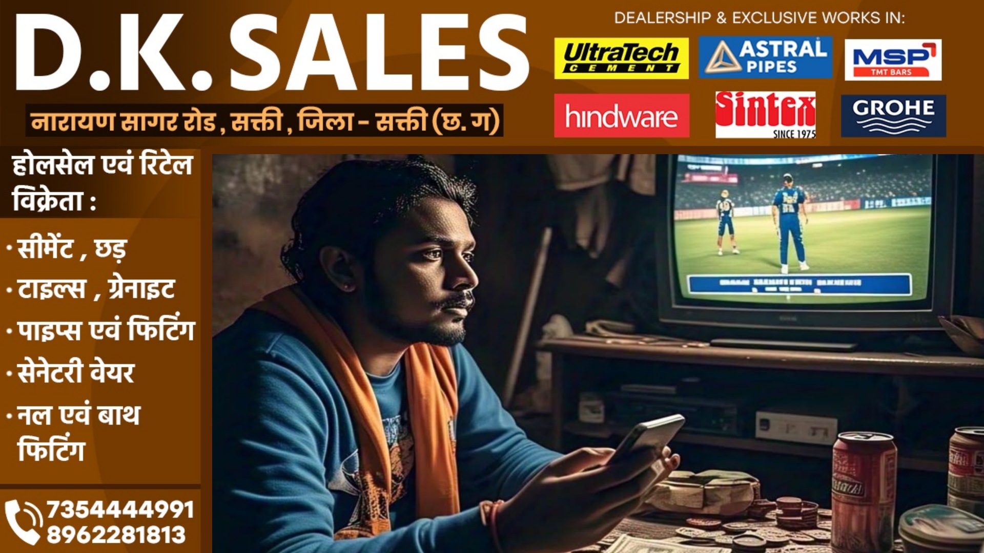 सक्ती - जेल जाने के बाद भी IPL में सट्टा खेलाने से बाज नही आ रहा है सटोरिया नेता , कल ही बेची 03 आईडी