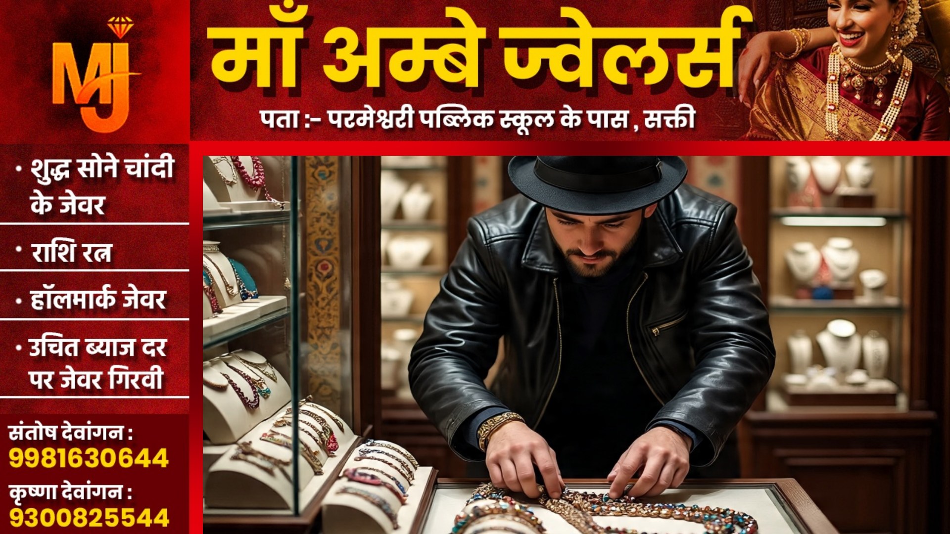 छत्तीसगढ़ - ज्वेलरी शॉप में दिनदहाड़े लाखो की लूट , तीन अज्ञात आरोपियों ने दिया वारदात को अंजाम