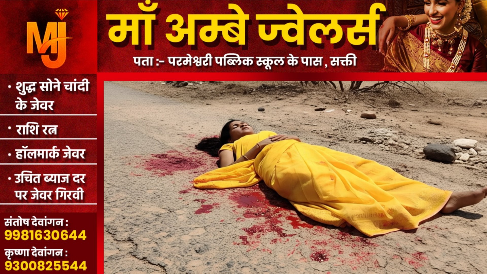 छत्तीसगढ़ - शिक्षक रूप सिंह ने पत्नी का गला रेतकर उतारा मौत के घाट , पुलिस जांच में जुटी
