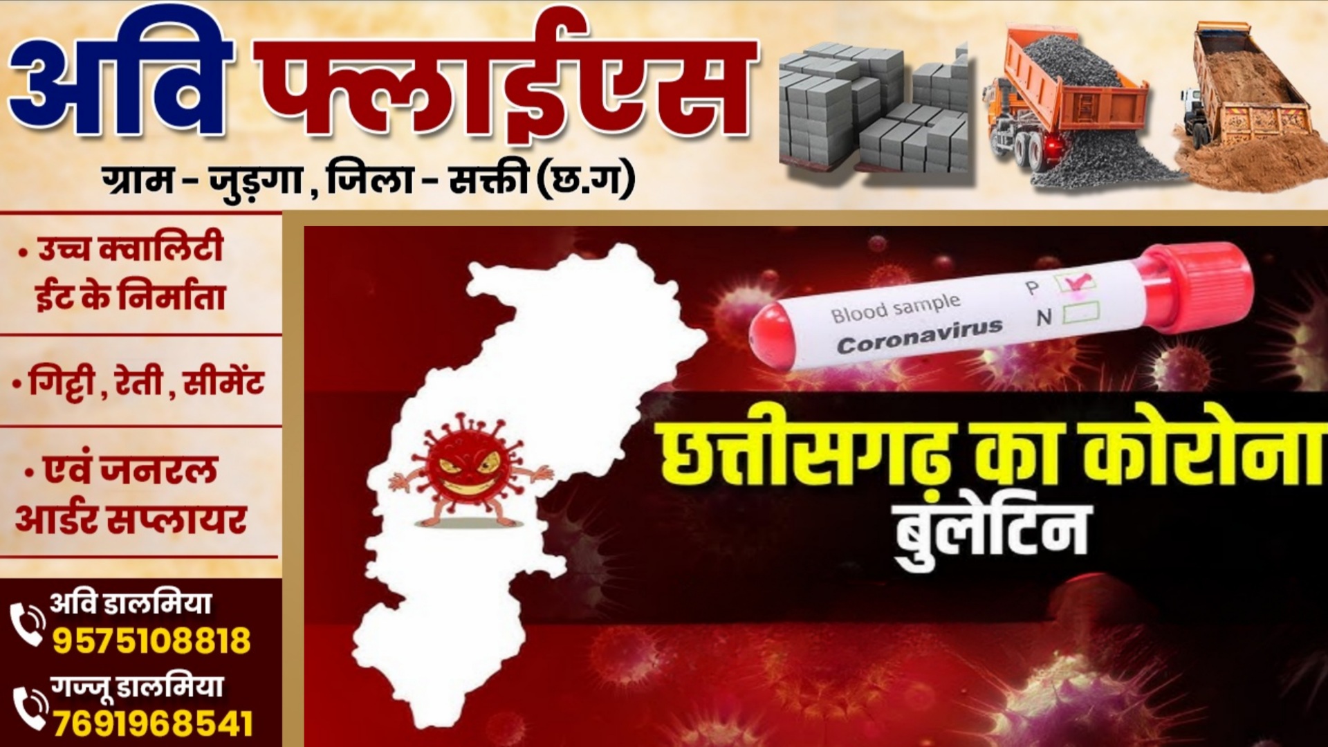 छत्तीसगढ़ का कोरोना बुलेटिन - बुधवार को फिर मिले इतने नए मरीज , अब संक्रमितों की संख्या हुई..