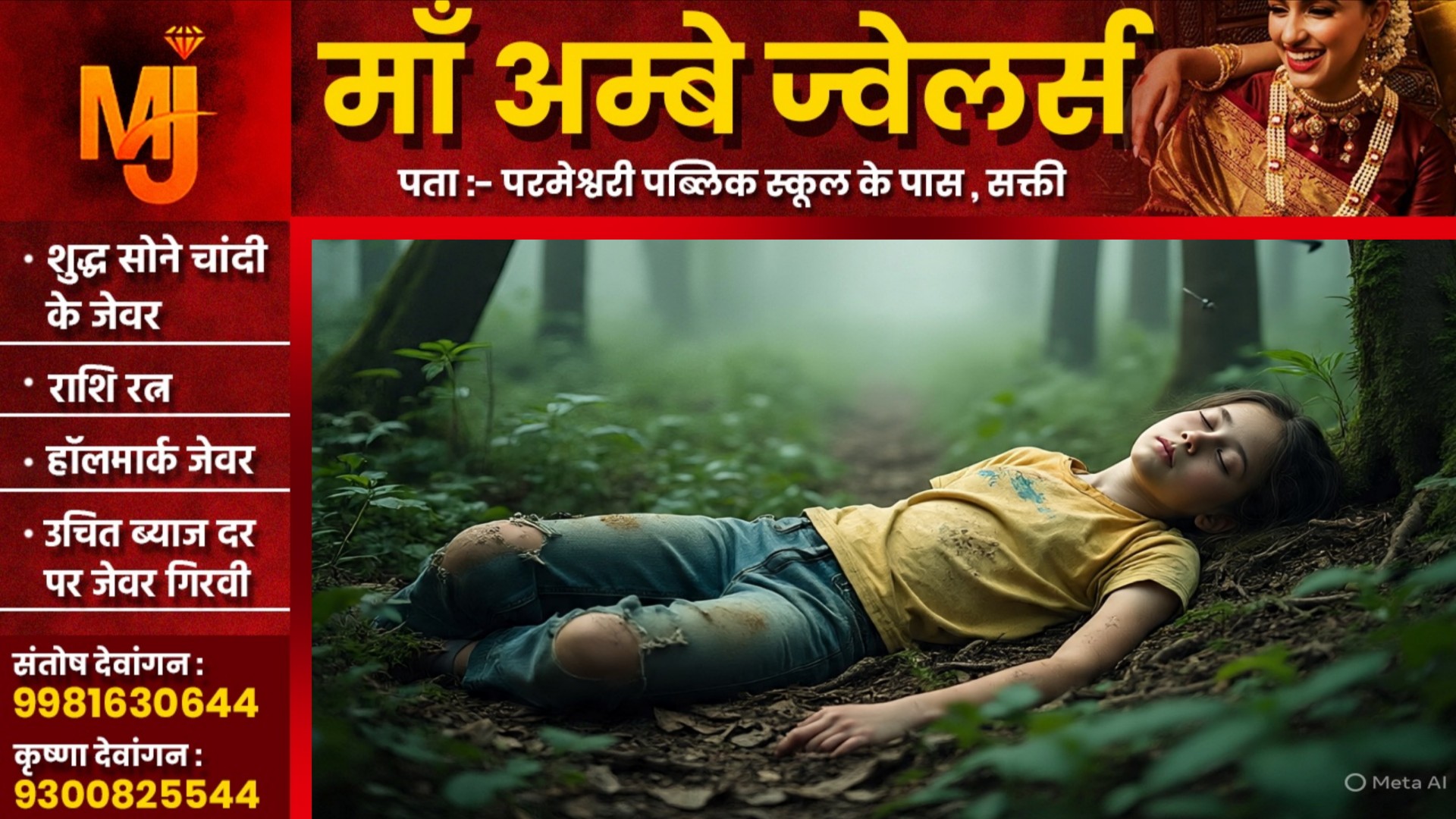 छत्तीसगढ़ - 13 साल की नाबालिग को बंधक बना कर दो दिन तक रेप , आरोपी ने जंगल मे दिया वारदात को अंजाम