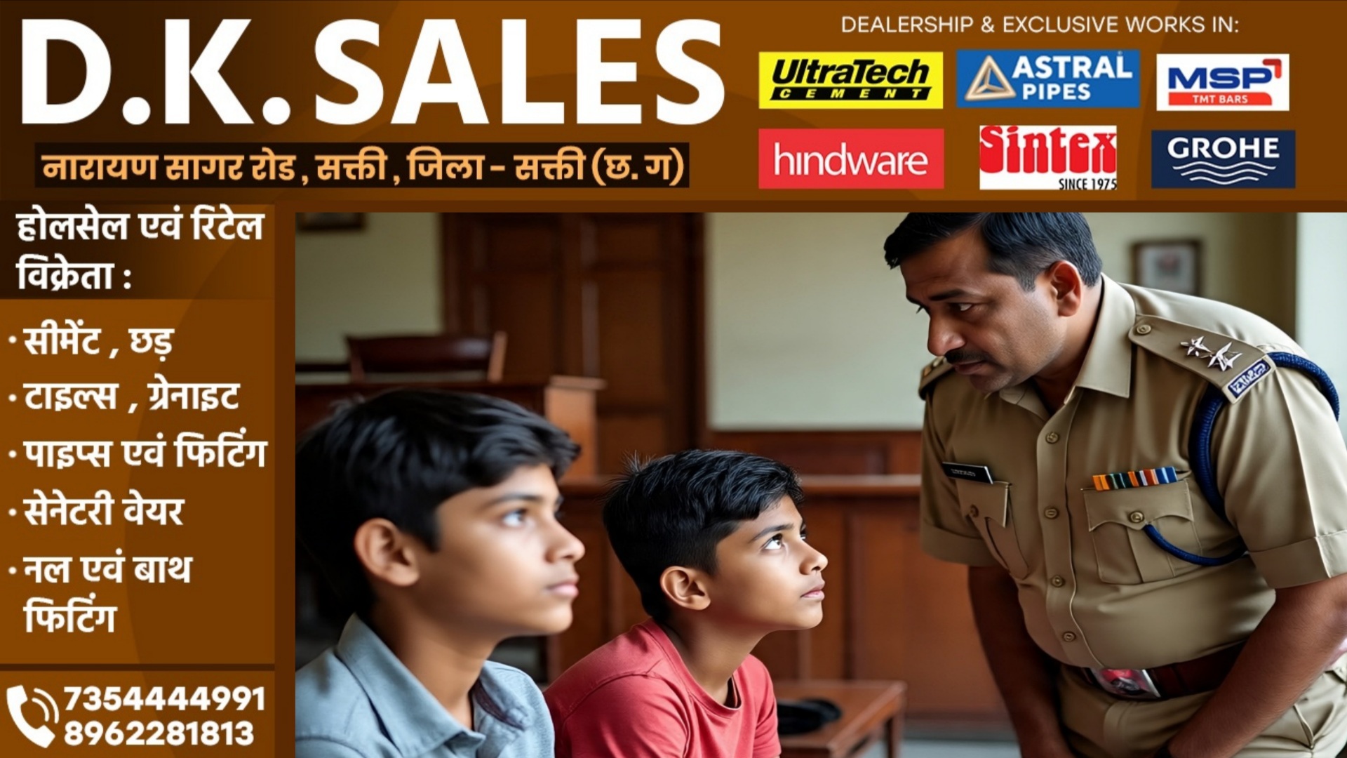 छत्तीसगढ़ - पुलिसकर्मियों के 03 नाबालिग बच्चो ने कांग्रेस नेत्री के घर मे किया यह कांड, हुए गिरफ्तार