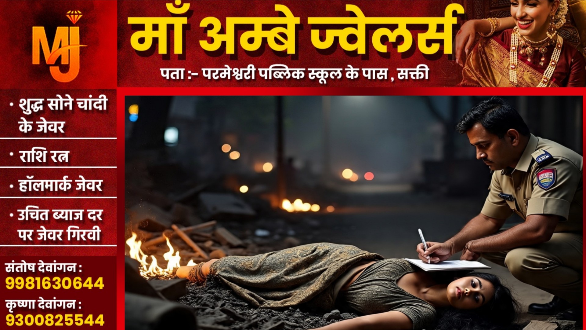 छत्तीसगढ़ - अधजली हालत में महिला की लाश मिलने से मची सनसनी, पुलिस जांच में जुटी