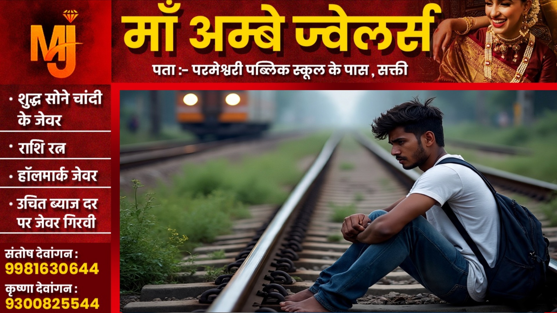 छत्तीसगढ़ - गर्लफ्रैंड से विवाद के बाद युवक खुदकुशी करने पँहुच गया रेलवे ट्रैक पर, ट्रेन आती उससे पहले..