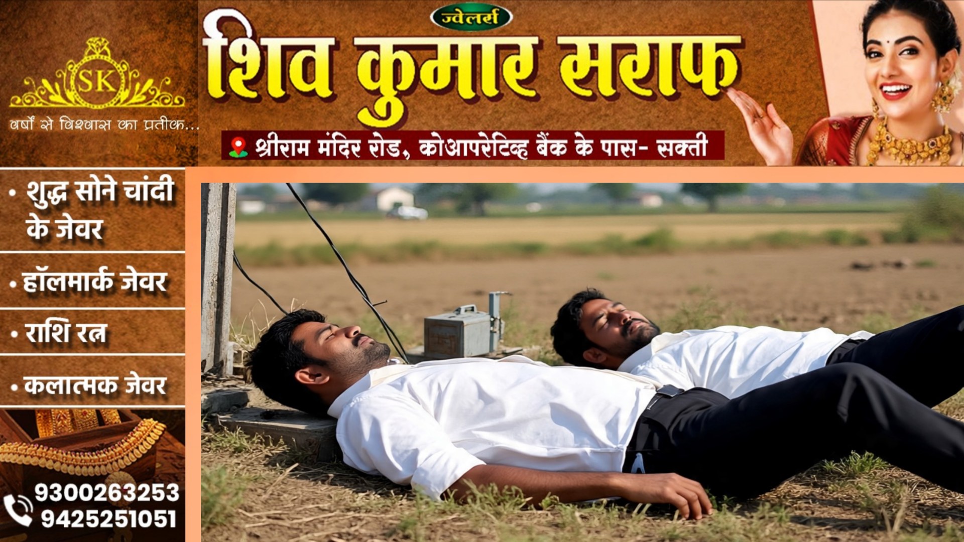 छत्तीसगढ़ - खेत मे करंट की चपेट में आने से चाचा और भतीजा की मौत, पुलिस जांच में जुटी