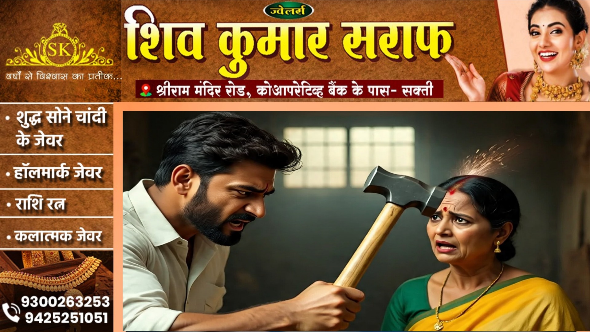 छत्तीसगढ़ - प्रेमिका ने किया ब्रेकअप तो नाराज प्रेमी ने प्रेमिका की माँ को मारा हथौड़ा, FIR हुआ दर्ज