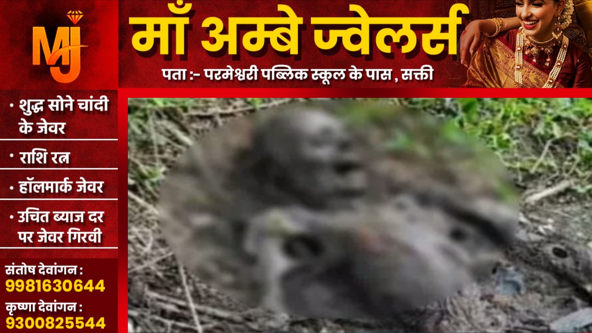 छत्तीसगढ़ - परसदा रेलवे फाटक के पास नर कंकाल मिलने से मची सनसनी, पुलिस जांच में जुटी 