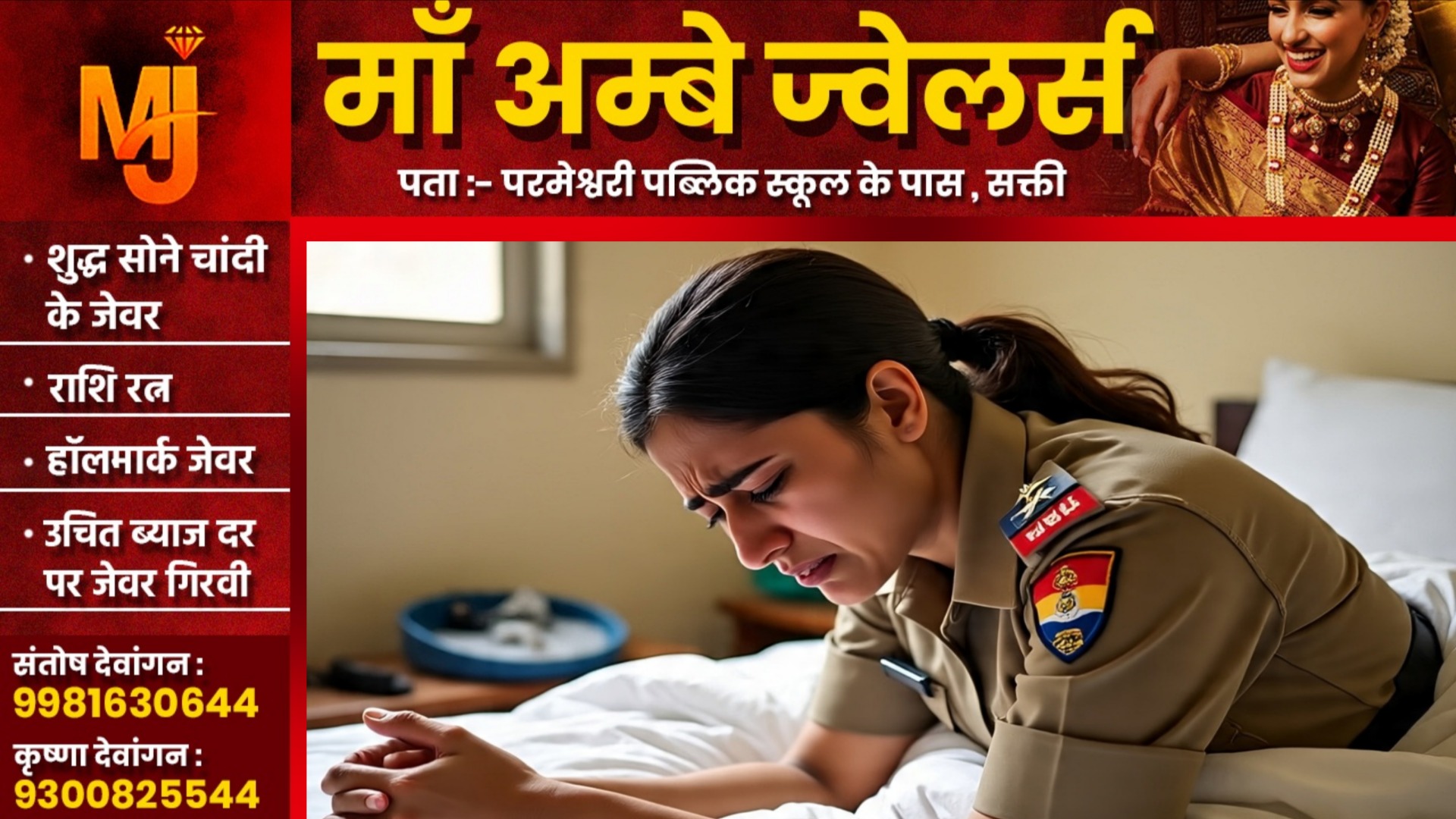 छत्तीसगढ़ - महिला आरक्षक के साथ रेप कर बनाया अश्लील वीडियो, फिर ब्लैकमेल कर वसूले 04 लाख