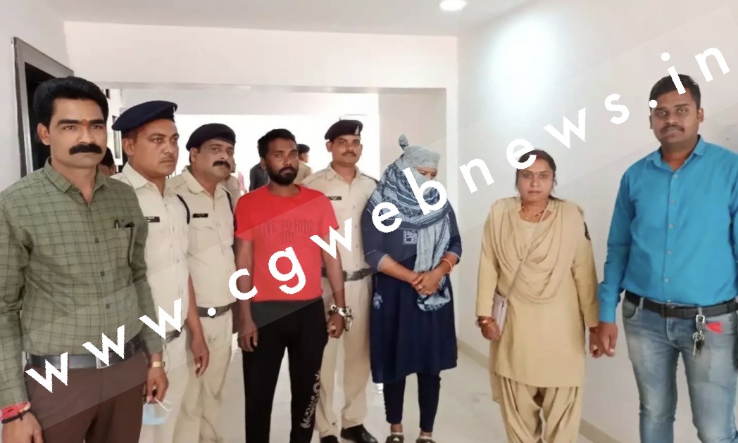 10 लाख कीमत के जेवर चोरी का खुलासा , नौकरानी निकली मास्टर माइंड , आरोपी दंपत्ति गिरफ्तार