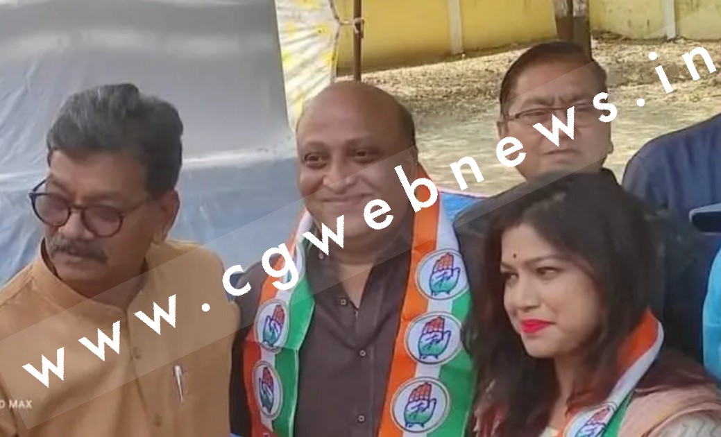 सक्ती में BJP को लगा तगड़ा झटका , सभापति , पूर्व पालिका अध्यक्ष , जनपद सदस्य सहित कई लोगों ने किया कॉंग्रेस प्रवेश