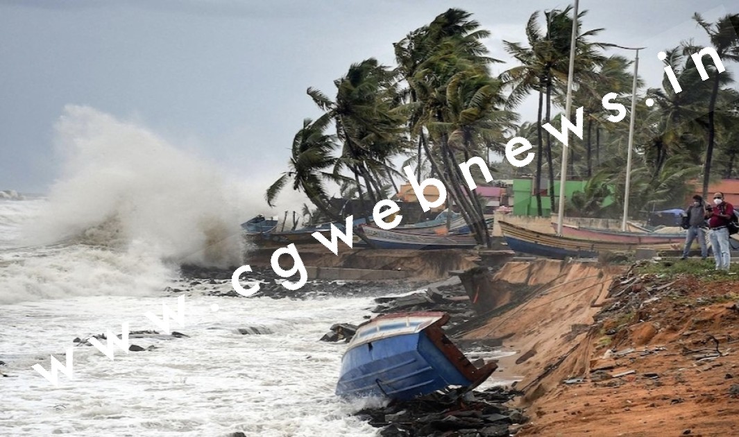 बड़ी खबर , चक्रवाती तूफान आसनी का छत्तीसगढ़ में दिखने लगा असर , मौषम विभाग ने कही यह बात