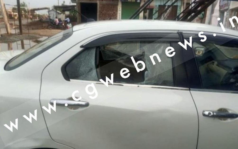 बड़ी खबर , छत्तीसगढ़ के पूर्व मंत्री के घर पर हमला , मंत्री ने बताया जान का खतरा , मांगी पुलिस सुरक्षा