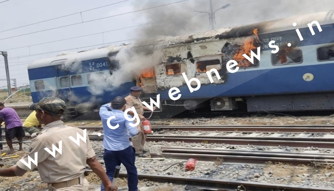 कई शहरों में प्रदर्शन , गुस्साए छात्रों ने ट्रेन में लगाई आग , जाने क्या है मामला 