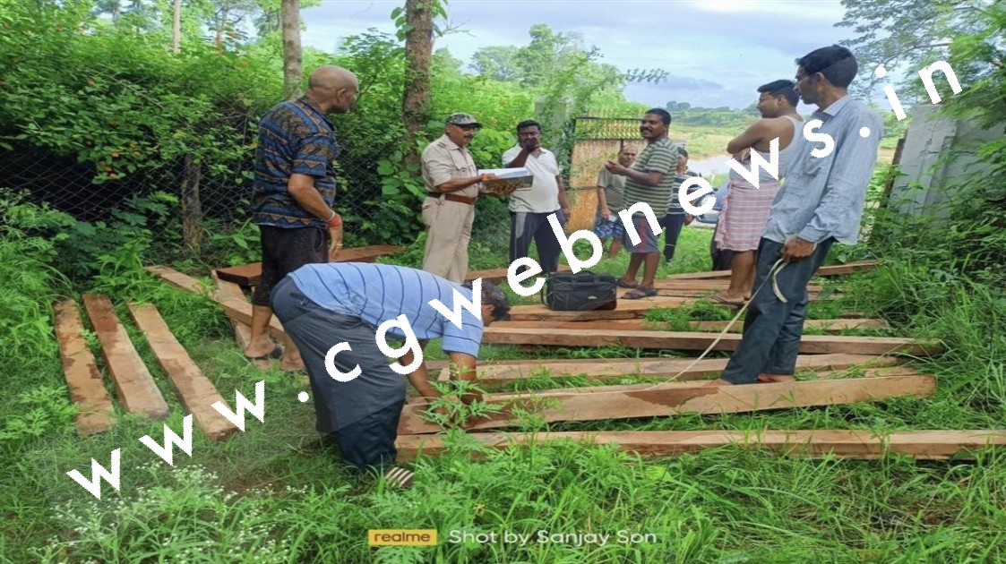 छत्तीसगढ़ - सड़क हादसे ने खोले तस्करी के राज , पुलिस और वन विभाग दोनो संदेहों के दायरे में