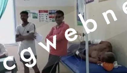 छत्तीसगढ़ - रिहायशी इलाके में घुसा आदमखोर , एक ब्यक्ति पर किया हमला , दहशत में लोग