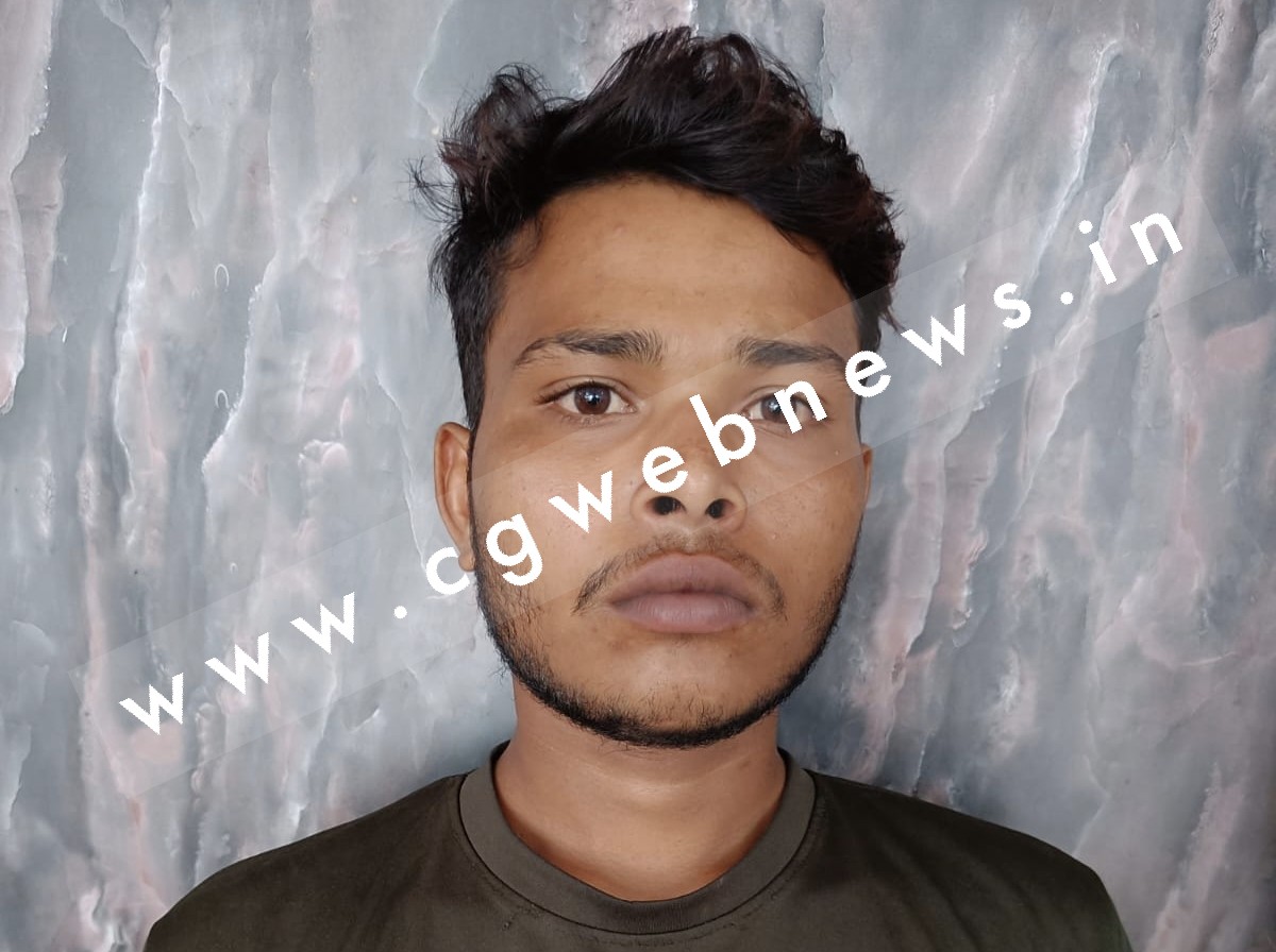 सक्ती का शातिर मोबाईल चोर गिरफ्तार , चोरी की मोबाईल का उपयोग करते हुआ ट्रेस