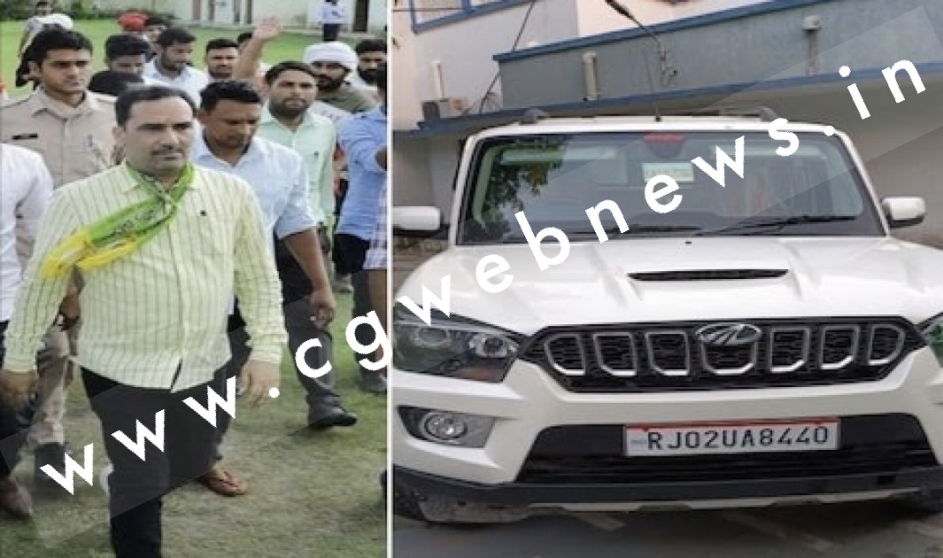 विधायक की स्कॉर्पियो हुई चोरी , हाईप्रोफाइल चोरी ने पुलिस के उड़ाए होश