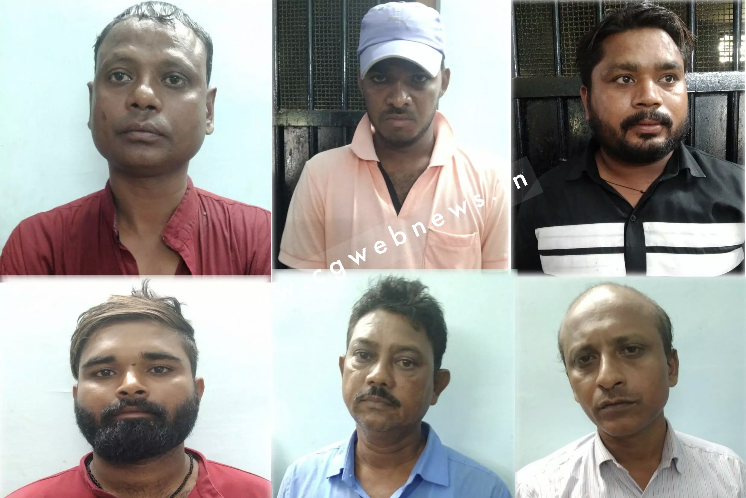 जुए के अड्डे पर पुलिस की दबिश , जुआ खेलते 09 जुआरी गिरफ्तार , भीतर देखे जुआरियो की तश्वीर 