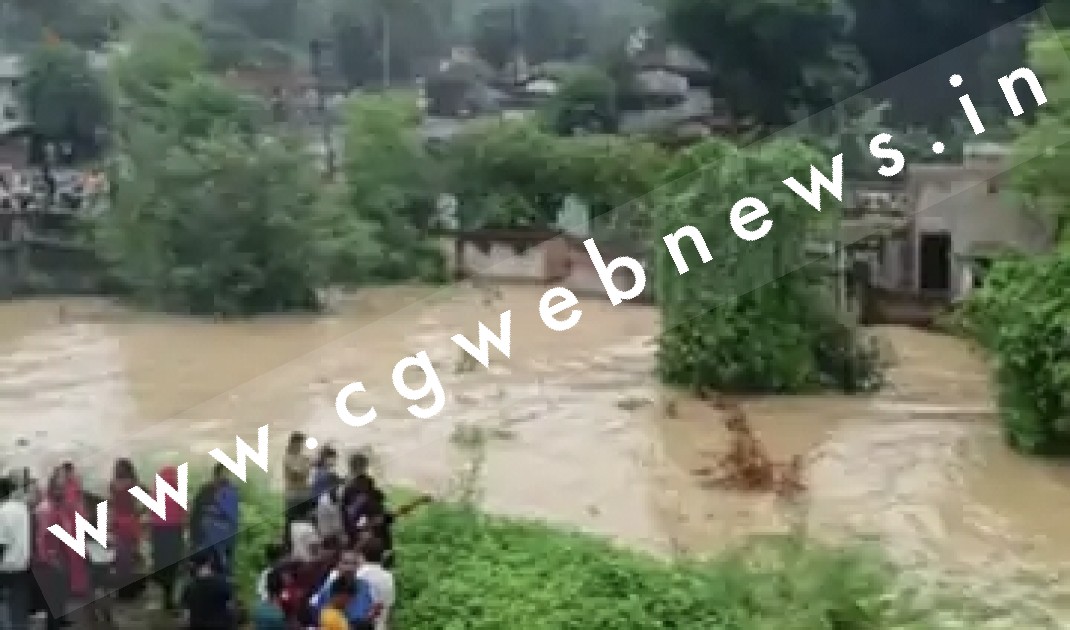 हसदेव बांगो नहर फूटी , तीन बस्तियां डूबीं , सक्ती , रायगढ़ और जांजगीर होगा प्रभावित