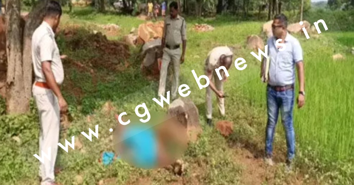 छत्तीसगढ़ - मामूली विवाद में बेटे ने बीच बाजार में कर दी माँ की हत्या , आरोपी बेटा गिरफ्तार