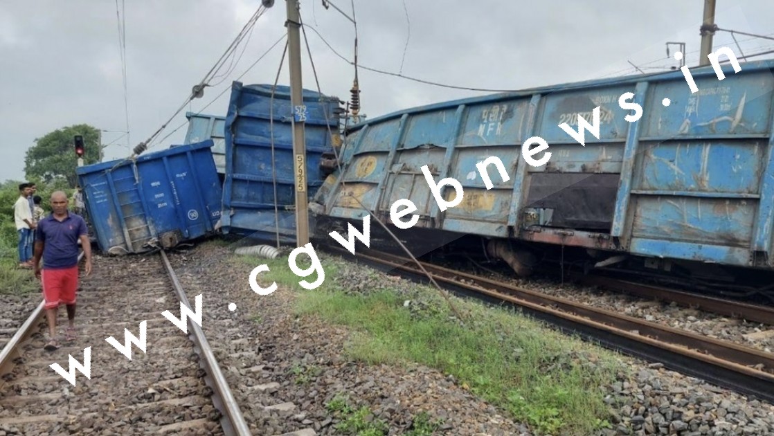 बड़ा रेल हादसा , मालगाड़ी के 20 डिब्बे पटरी से उतरे , कई ट्रेनों का परिचालन ठप्प