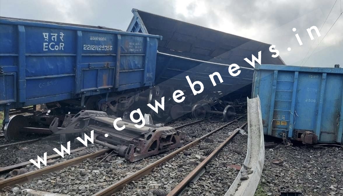 बड़ा रेल हादसा , मालगाड़ी के 20 डिब्बे पटरी से उतरे , कई ट्रेनों का परिचालन ठप्प