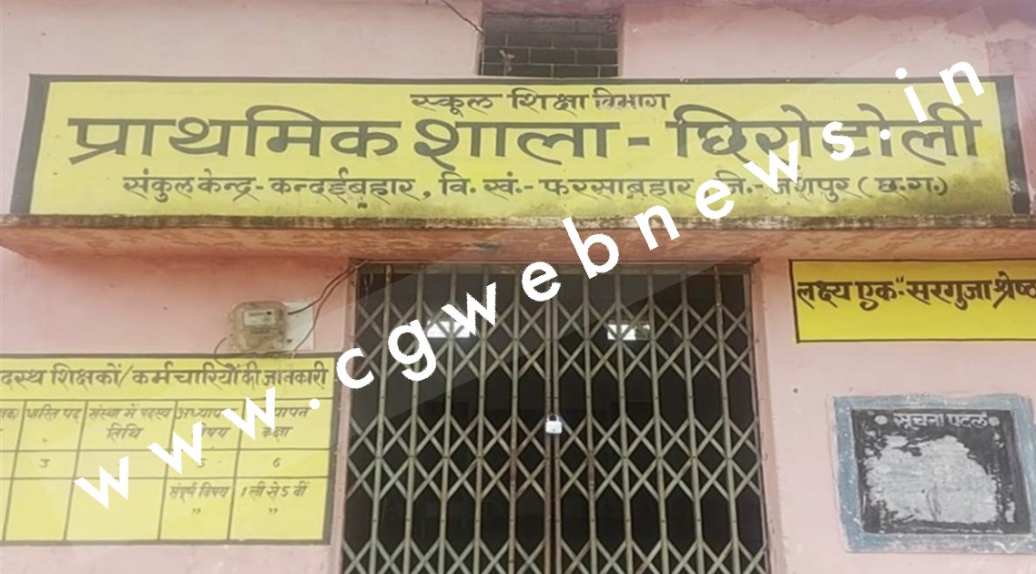 छत्तीसगढ़ - दो शराबी शिक्षक निलंबित , शिक्षकों की हरकत से परेशान सभी बच्चो ने स्कूल से निकलवा ली थी TC