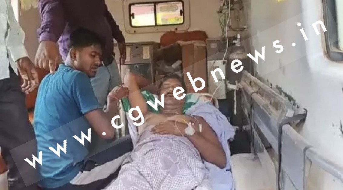 छत्तीसगढ़ से बड़ी खबर , पूर्व उप सरपंच को मारी गोली , गंभीर हालत में हॉस्पिटल में भर्ती