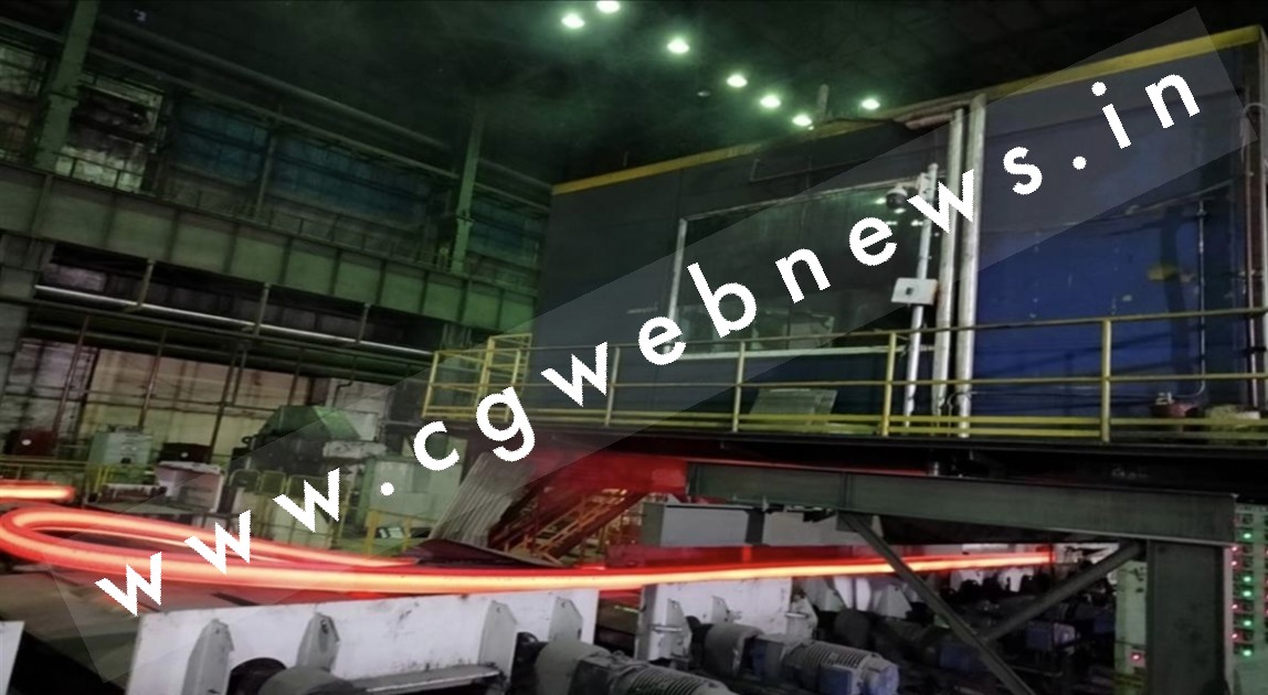 भिलाई इस्पात संयंत्र के यूनिवर्सल रेल मेल में बड़ा हादसा , कर्मचारियों ने भागकर बचाई जान