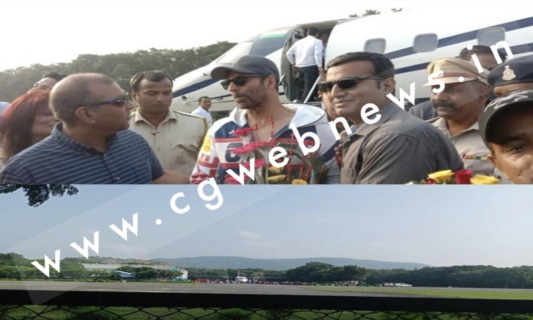 अक्षय कुमार रायगढ़ पहुँचे , इस लोकेसन पर होगी पहली शूटिंग , अक्षय कुमार को देखना हो तो पहुँच जाईये इस जगह पर