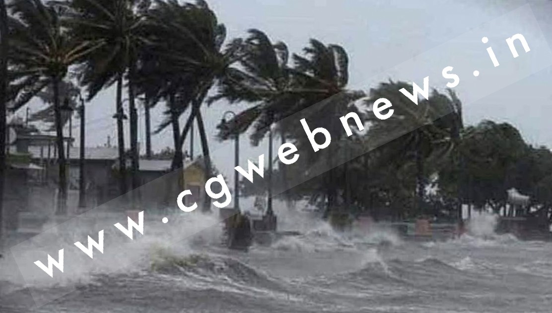 बंगाल की खाड़ी में उठा चक्रवात , ओडिशा में छुट्टियां रद्द , इन राज्यों में भारी बारिश की संभावना