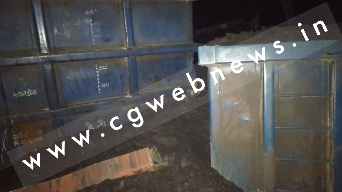 बड़ी खबर , कोयले से भरी मालगाड़ी के 20 डिब्बे पटरी से उतरे , कई ट्रेनों का रूट किया गया डायवर्ट