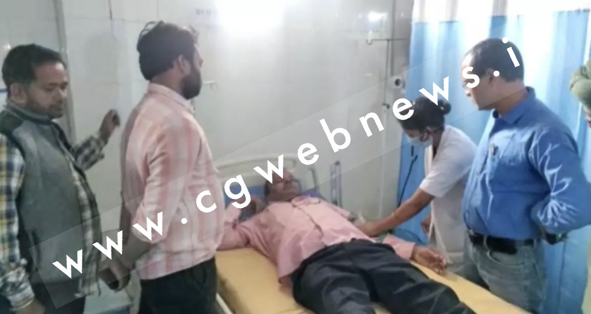 छत्तीसगढ़ से बड़ी खबर , ब्लॉक कांग्रेस अध्यक्ष पर जानलेवा हमला , गंभीर हालत में बिलासपुर रिफर