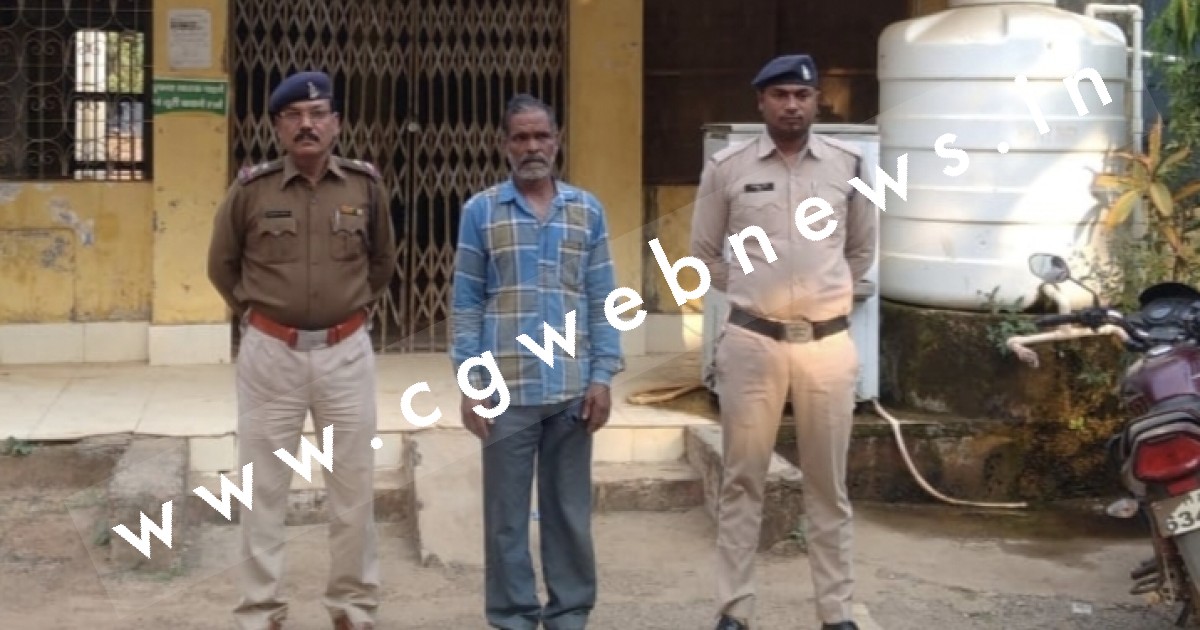 सक्ती - घर मे घुस कर विवाहिता के साथ दुष्कर्म करने की नियत से छेड़खानी , 24 घंटे के भीतर आरोपी गिरफ्तार