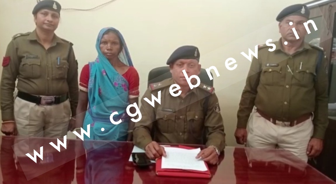 सक्ती - अंधे कत्ल की गुत्थी सुलझी , पत्नी ने नाबालिग बेटे के साथ मिल कर दिया था वारदात को अंजाम