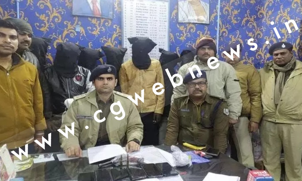 व्हाट्सएप और फेसबुक के जरिए हत्या और आपराधिक वारदातों को अंजाम देने की सुपाड़ी लेने वाले गैंग का पर्दाफाश