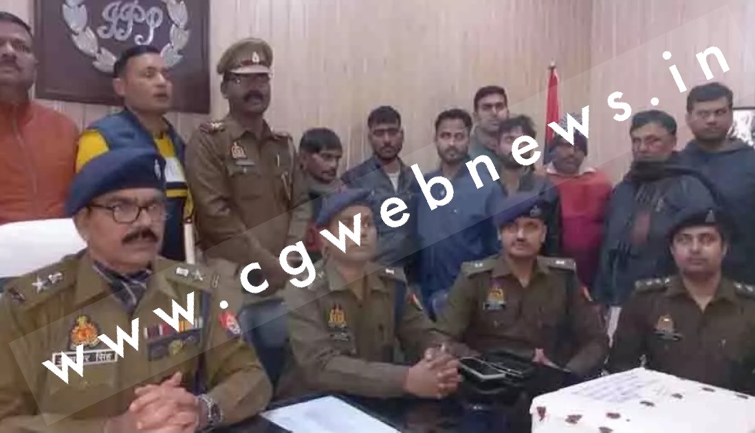 नकली नोट छापने वाले गिरोह का पर्दाफाश , 6 आरोपी गिरफ्तार , भारी मात्रा में नकली नोट बरामद