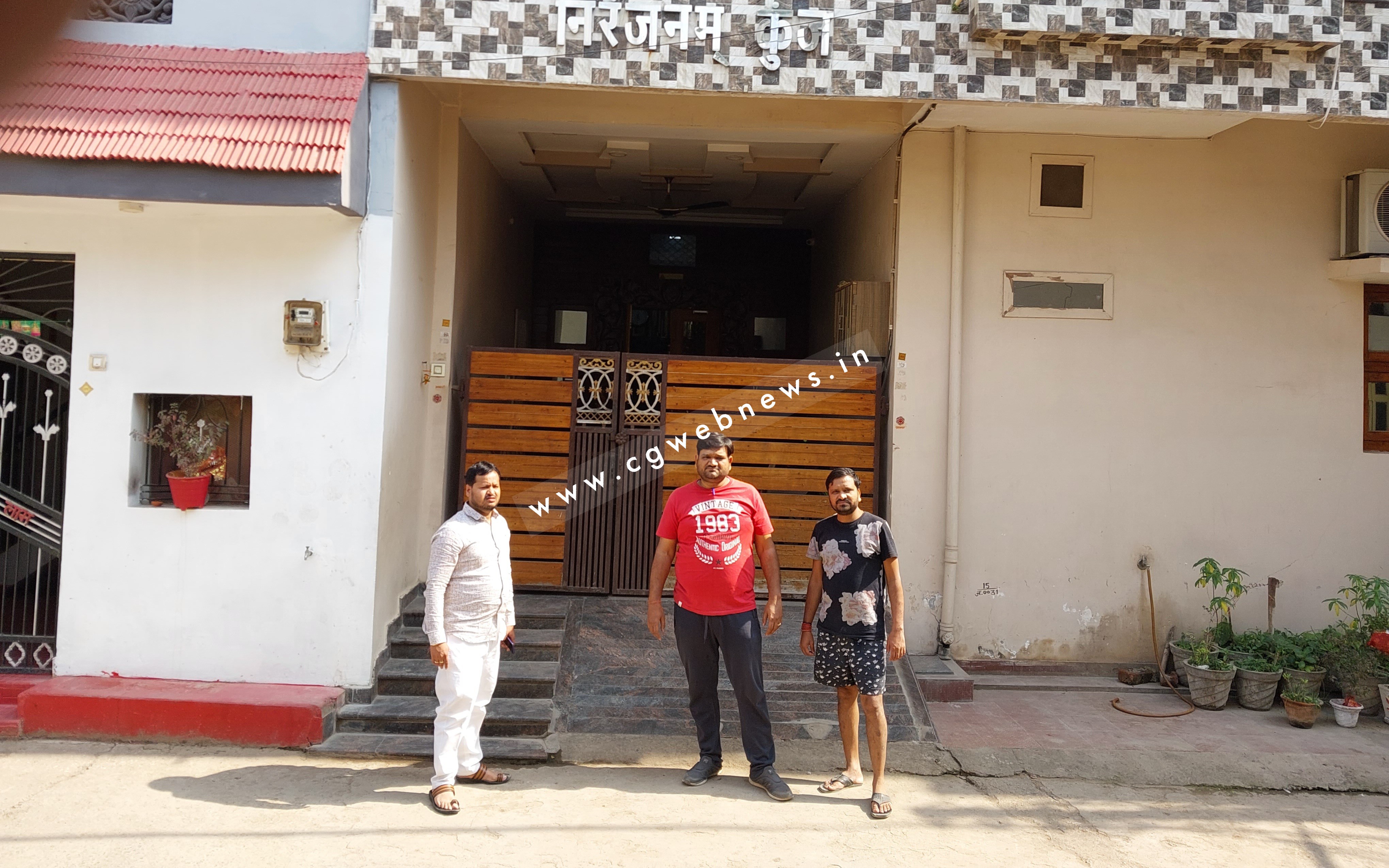 सक्ती से बड़ी खबर - ऑफिसर कॉलोनी में चोरो ने बोला धावा , दो सुने मकान से लाखों के समान पार , पुलिस जाँच में जुटी