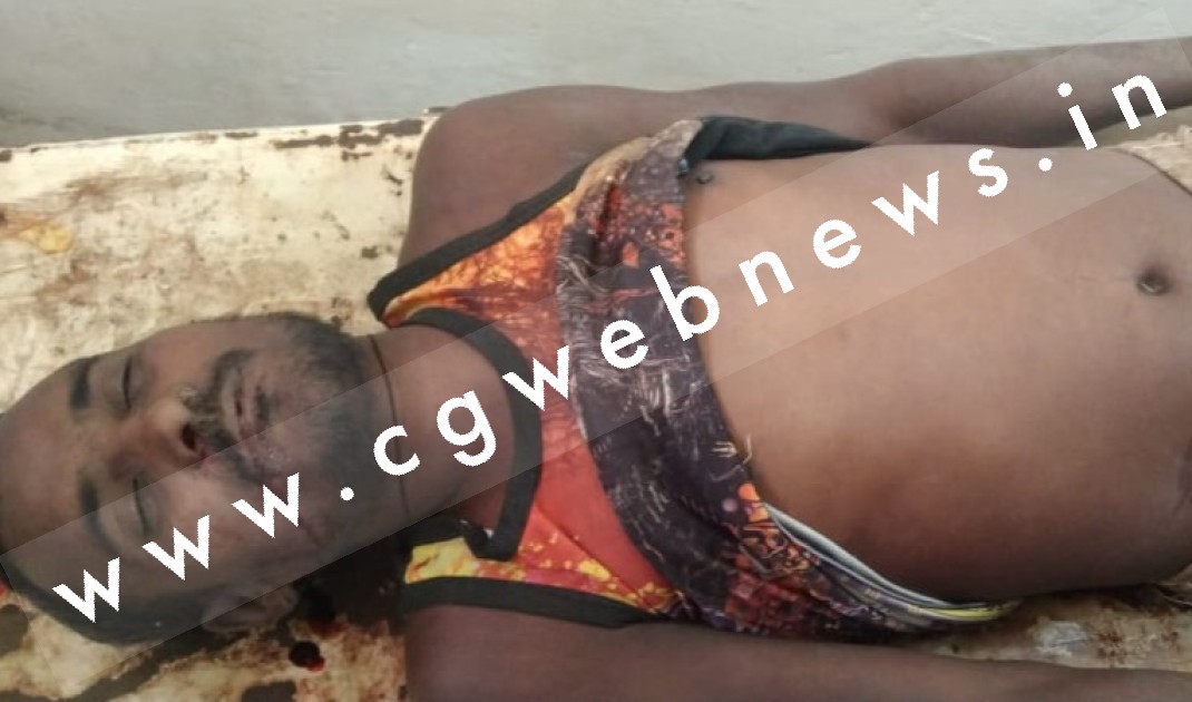 खून से लाल हुई सक्ती की सड़क , बेटे से मिलने जा रहे पिता की अज्ञात वाहन की टक्कर से मौके पर ही मौत