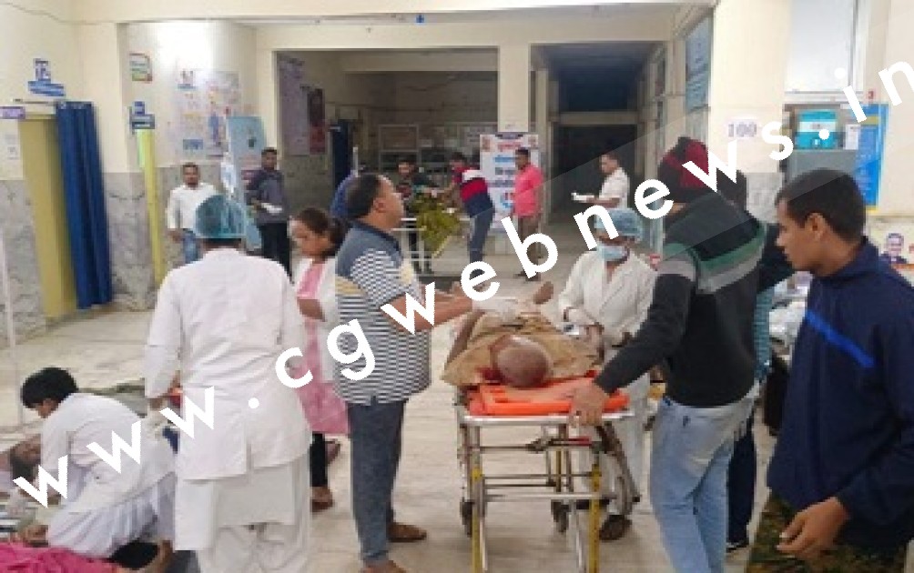 छत्तीसगढ़ में बड़ा सड़क हादसा , ट्रक और पिकअप की टक्कर से 11 लोगो की मौके पर ही मौत