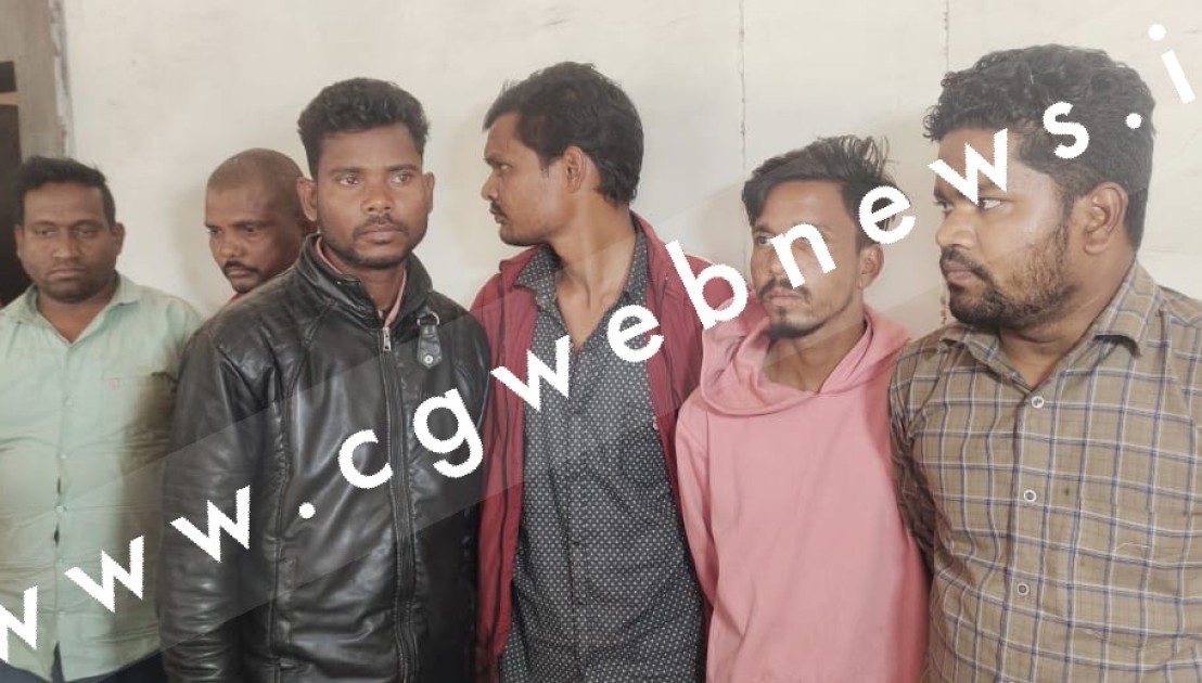 जांजगीर चाम्पा पुलिस के हाथ लगी बड़ी सफलता , अंतरजिला चोर गिरोह के 08 सदस्य गिरफ्तार , 30 बड़ी चोरियों का हुआ खुलासा