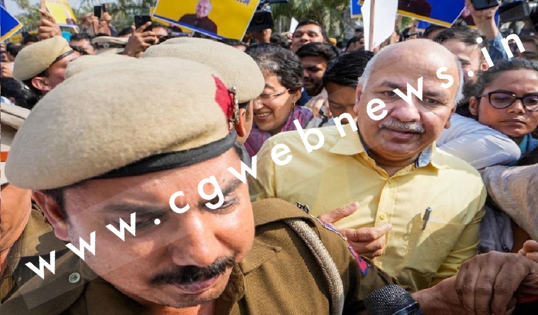 बड़ी खबर , CBI का बड़ा एक्शन , 08 घंटे की पूछताछ के बाद शराब घोटाले के मामले में उप मुख्यमंत्री को किया गिरफ्तार