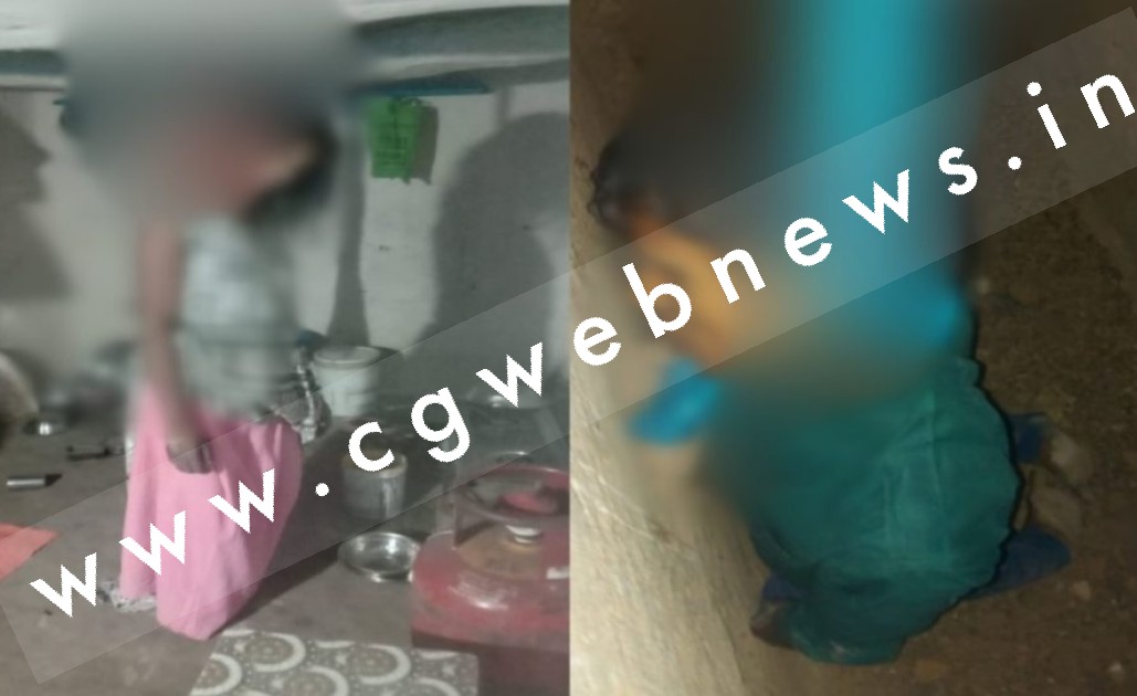 छत्तीसगढ़ से बड़ी खबर , सिवनी में सामूहिक खुदकुशी , एक कि लाश बेडरूम में तो दूसरे की लाश किचन में लटकते मिली