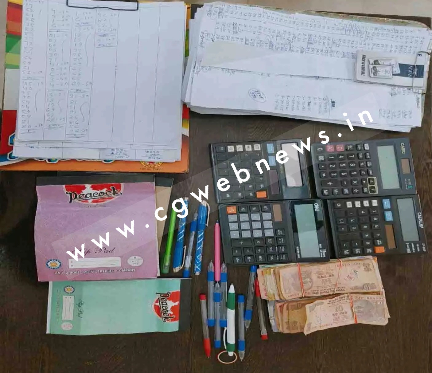 छत्तीसगढ़ - 03 खाईवाल सहित 19 सटोरिये गिरफ्तार , लाखो की सट्टा पट्टी सहित नगद जप्त , देखे सभी के नाम