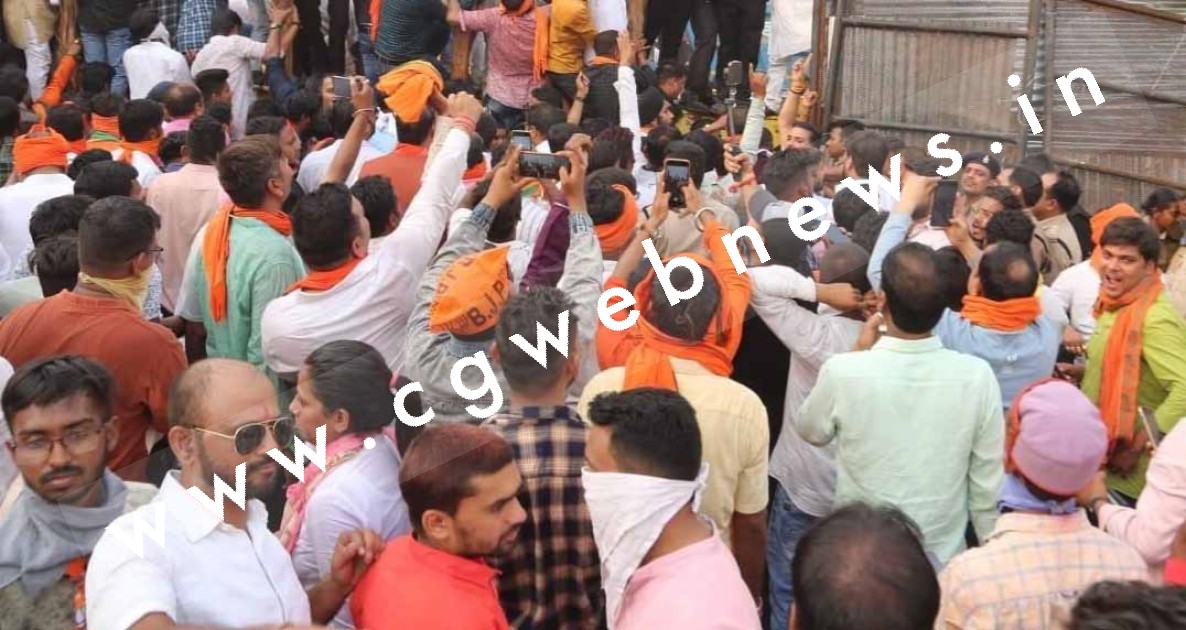 छत्तीसगढ़ से बड़ी खबर , BJP नेताओं पर गैर जमानती धाराओं के तहत मामला दर्ज , पढ़े पृरी खबर