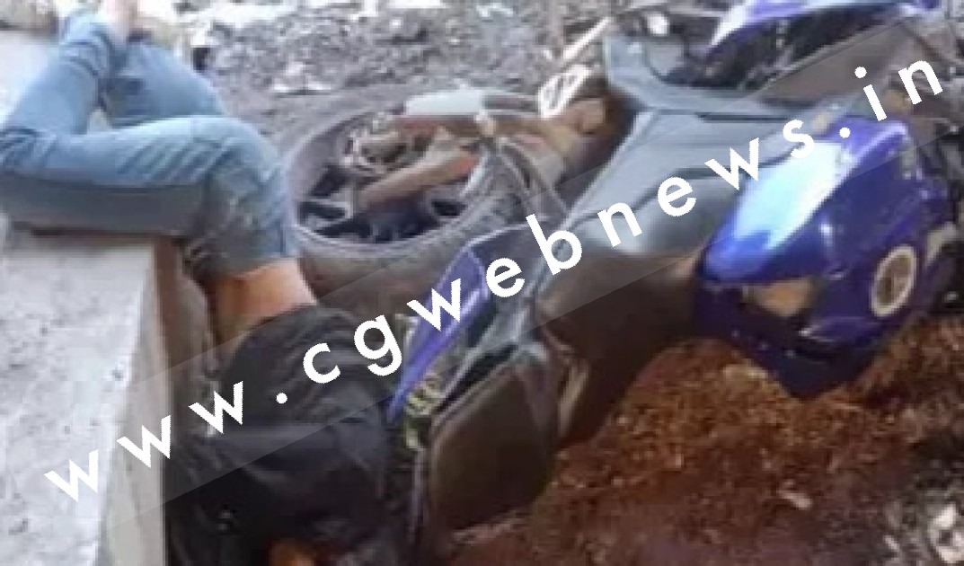 दर्दनाक सड़क हादसे में जांजगीर चाम्पा जिले के युवक की बिलासपुर में मौत , एक कि हालत गंभीर