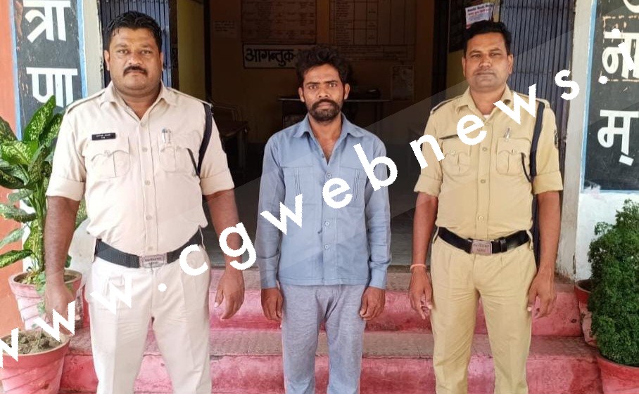 जांजगीर चाम्पा - घर मे महिला को अकेली देख कर विश्वनाथ की बिगड़ी नियत , जोश में खो बैठा होश और पँहुच गया जेल