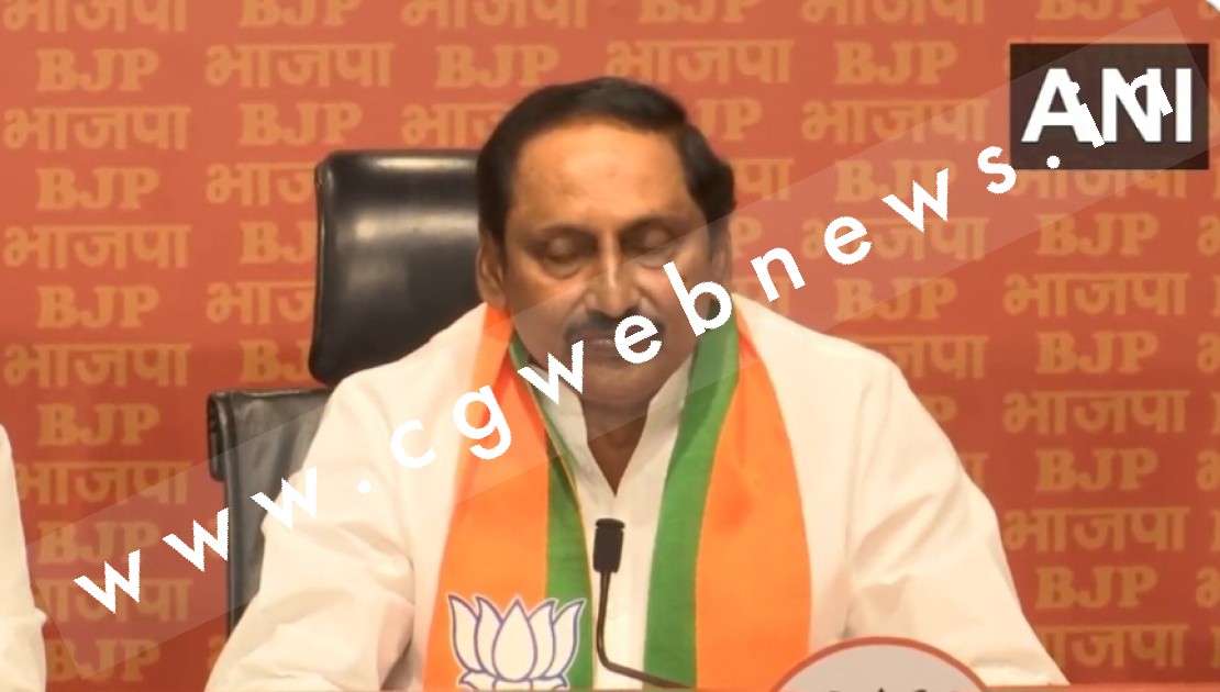 पूर्व मुख्यमंत्री भाजपा में हुए शामिल , भाजपा में शामिल होते ही कांग्रेस आलाकमान पर जम कर साधा निशाना